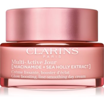 Clarins Multi-Active Day Cream Dry Skin cremă pentru netezirea și strălucirea pielii pentru tenul uscat - imagine 2